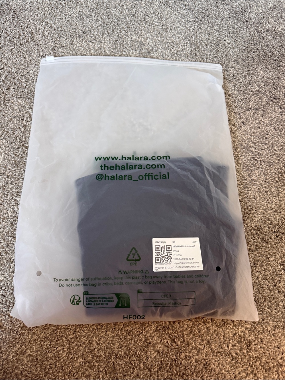 Brand New Halara Bike Shorts XS